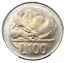 SAN MARINO 1975 100 LIRE, Dog