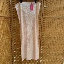 Maxi gonna con paillettes