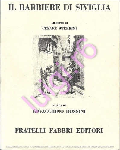 Barbiere siviglia - di,