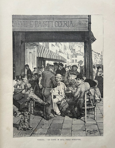 Incisione xilografia epoca - incisione,