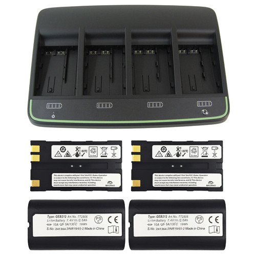 Confezione batterie geb242 - batterie,