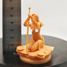 1/24 Sexy Sacerdotessa Femmina Cameriera RESINA FIGURE MODEL KIT non assemblato non dipinto 2