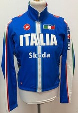 MAGLIA SHIRT JERSEY GIACCA TECNICA CICLISMO CYCLING NAZIONALE ITALIA SPORT BIKE