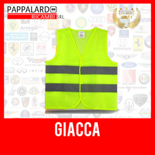 GIUBBOTTO GILET GIACCA CATARIFRANGENTE RIFLETTENTE EMERGENZA AUTO LAVORO *CI*