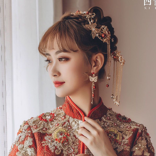 Chinese hanfu fork flower - fork,