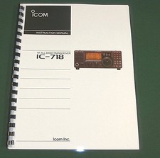Icom IC-718 Manuale di