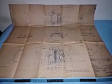  moto guzzi v 35 1978, coperchio valvole originale blueprint 