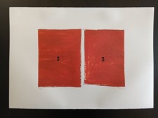 MARIO SCHIFANO Numbered Litho