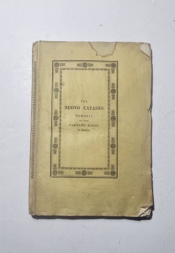 Sul nuovo catasto - sul, conte