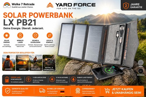 Powerbank solare yard - yard, force
