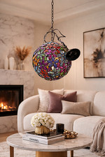 ? Lampadario Sfera Floreale in