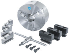Mandrino autocentrante di precisione per tornio metallo 200 mm 3+3+3 griffe 