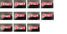patch etichette croce rossa