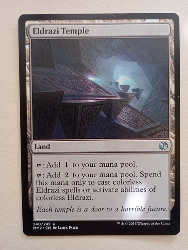 Eldrazi temple mtg modern - temple,