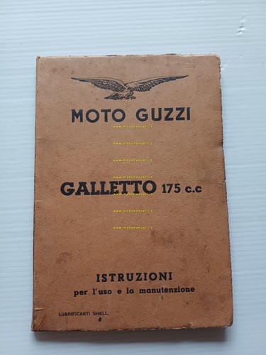 Moto guzzi galletto 175 - 175, 1953