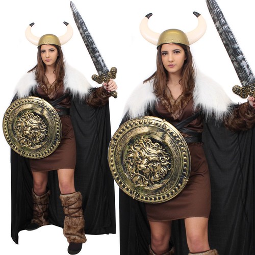 Costume vichingo donna con - costume,