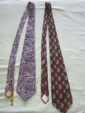 Cravatte Lanvin vintage - 2 pezzi