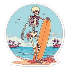 Tropical Skeleton Surfer