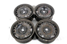 3C0601027AA SET 4 CERCHI IN FERRO DA 16 POLLICI 5 FORI 6,5JX16H2 ET 42 VOLKSWAGE