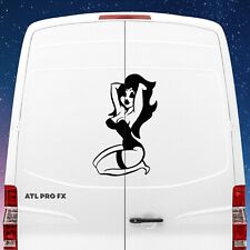 2 x Pinup Adesivo Decalcomania Vinile Trasferimento | Auto Caravan Furgone Casa