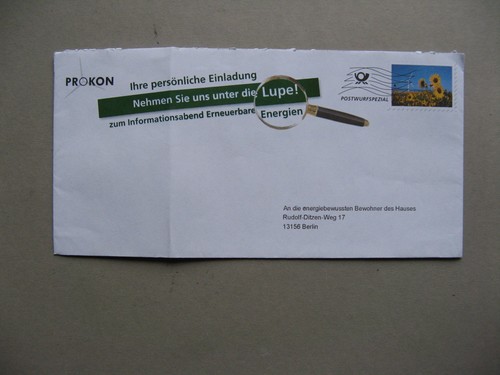 Germany brd cover - cover, postage