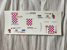 Decals ad acqua Burago Lancia Stratos Brunik Rosa scala 1:24