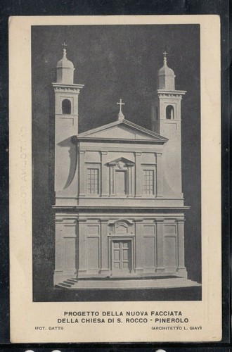 Cartolina pinerolo progetto - cartolina,