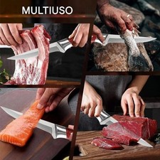 Set Di Coltelli Da Cucina per Carne Da Filetto Per Disossare Da Cuoco Chef