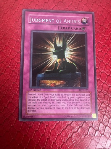 Giudizio anubis dcr 105 - giudizio, di