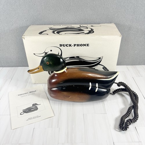 Vintage legno mallard duck - legno,