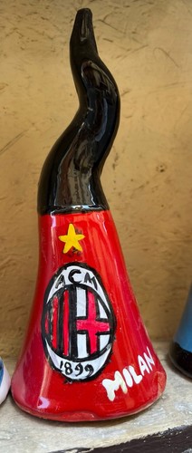 Corno milan portafortuna - corno,