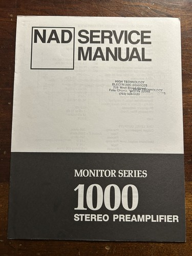 Nad 1000 preamplificatore - 1000,