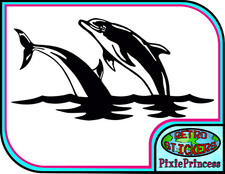Delfino IN Mare D Adesivo