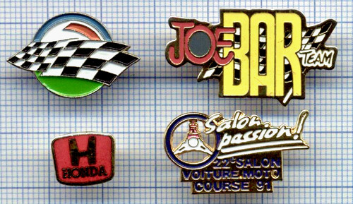 Lot pin moto logo - moto, bart