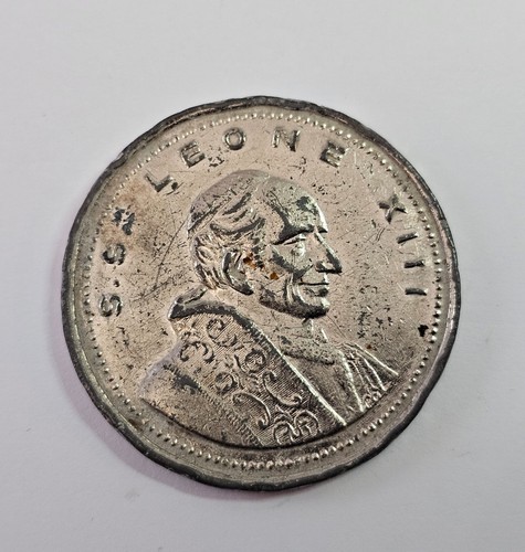 Leone xiii medaglia metallo - leone,