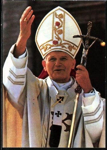 Papa giovanni paolo con - giovanni,