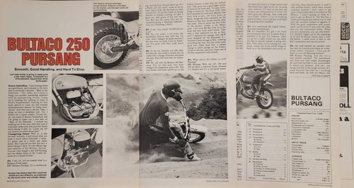 Articolo prova bultaco - prova,