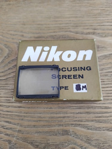 Nikon type focus - f2, screen