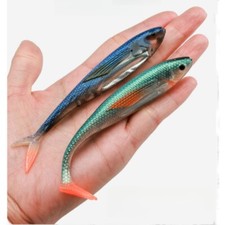 2 Pezzi Esche da Pesca Morbide