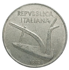 Moneta Italia 10 Lire 1972