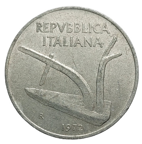 Moneta italia lire 1972 - moneta,