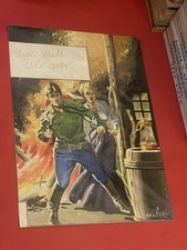 Albi di Capitan Miki tavola copertina originale n.143 Emilio Uberti ottimo stato