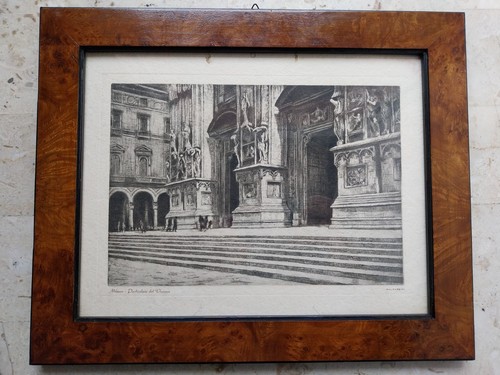 Incisione acquaforte - incisione,acquaforte, di