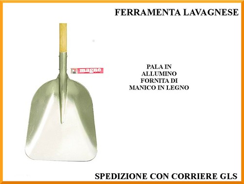 Pala neve alluminio con - pala, da