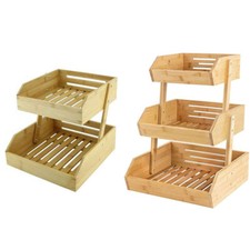 Scaffale multiuso in legno 2 3