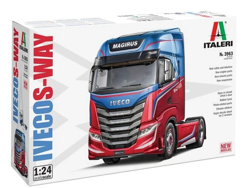 Italeri kit camion iveco - italeri, 1:24