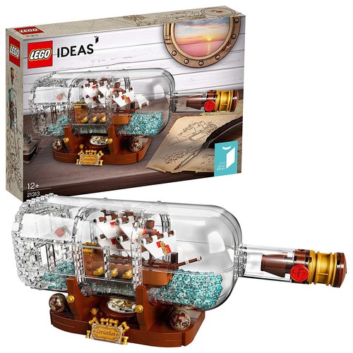 Lego idea bottiglia ship - lego,