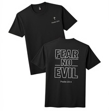 T-shirt cristiana Fear No Evil