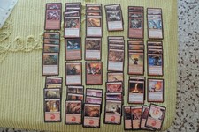 Carte Magic MAZZO ROSSO con 3 rare   e 8 nc - Allenamento-Tornei COME FUNZIONA