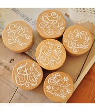 Set 4 Pezzi Timbri Effetto